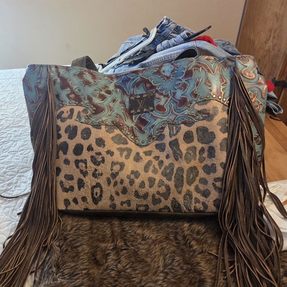 Boho Fringe Tote Bag